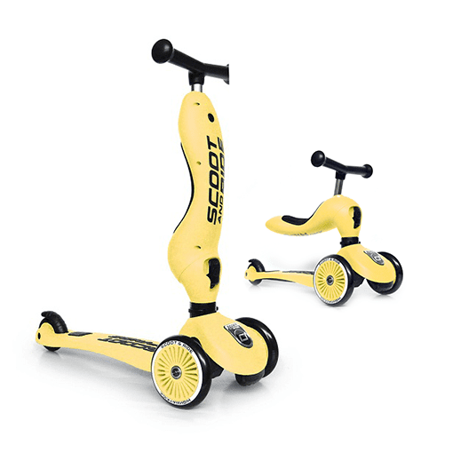 Scoot&Ride® Otroški poganjalec in skiro Highwaykick 1 Lemon 1 Scoot&Ride® Otroški poganjalec in skiro Highwaykick 1 Lemon