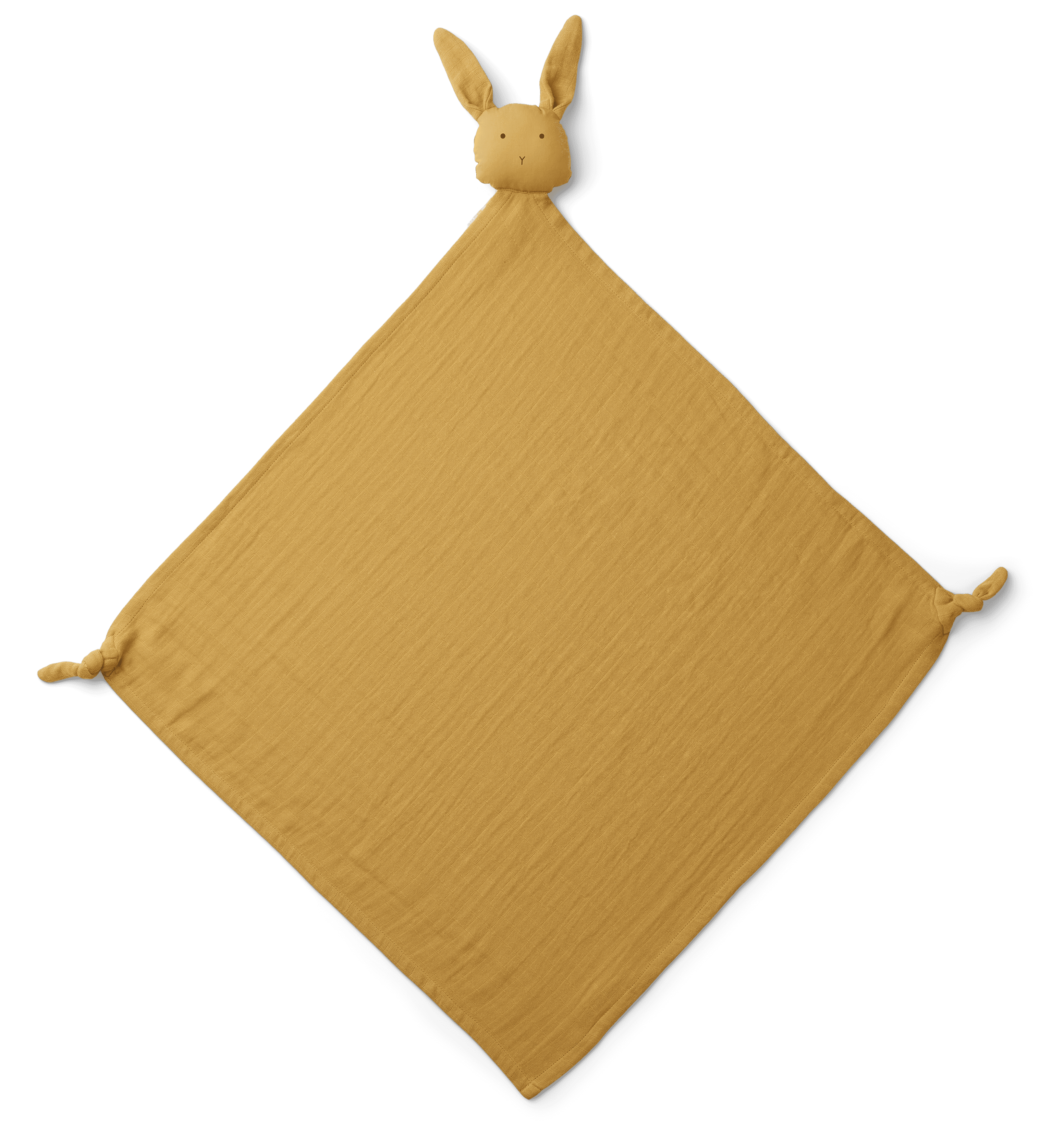 ROBBIE MUSLIN CLOTH RABBIT YELLOW MELLOW 3.20