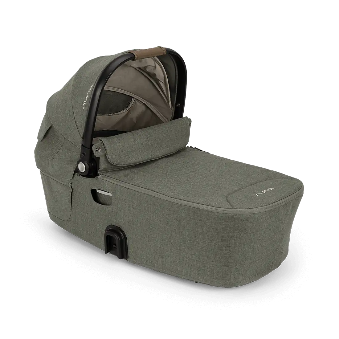 Nuna_DEMInext_Carrycot_Pine_Angle_FlapDown_GL_web_6509